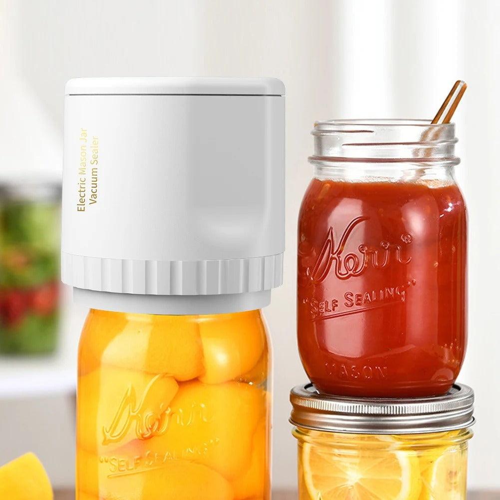 Electric Mason Jar Vacuum Sealer Kit