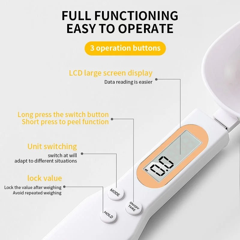 LCD Digital Spoon Scale